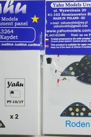 Yahu Models A3264 PT-17 Kaydet (Roden) Retour Gratuit