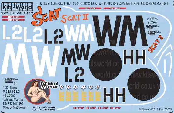 Commande En Gros Kits World 132035 Lockheed P-38J-15-LO