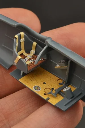 Super Prix Quinta Studio QD48235 Pfalz D.IIIa - 3D-Printed & Coloured Interior (for Eduard kits)