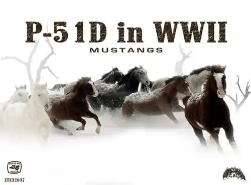 Zotz Decals 32037 North American P-51 D Mustang (3 schemes) Réduction