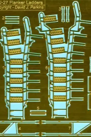 Flightpath UK P48211 Sukhoi Su-27 MKK/UB Flanker Ladders (for Academy, Eduard and Hobby Boss kits) Achat Immédiat