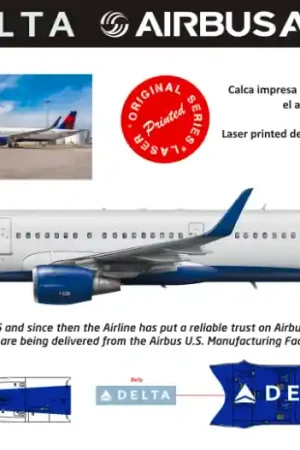 8aDecs 7909-383-200 Delta Airbus A321 Nouveauté