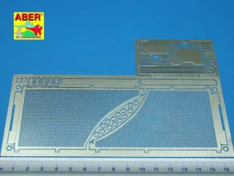 Aber 16042 Tiger II Porsche część 8 siatki przeciw minom i dodatkowe części (TAM,TRU) Vente Flash
